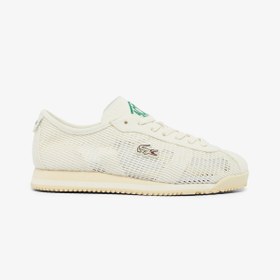 Resim Lacoste Club Low Leather Kadın Bej Sneaker 