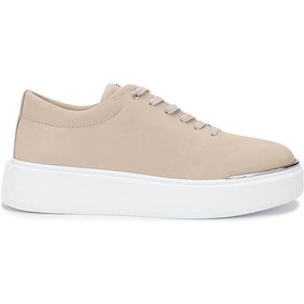 Resim Tamer Tanca Erkek Hakiki Deri Bej Sneakers & Spor Ayakkabı 352 22025 Erk Ayk Y25 Bej Nbk Bej 