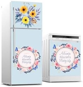 Resim Buzdolabı Ve Bulaşık Makinesi Takım Sticker 0065 