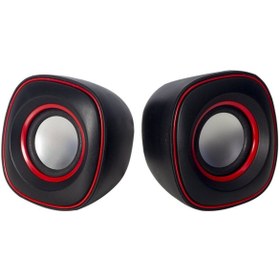 Resim Magıcvoıce D-015 1 + 1 USB Mini Hoparlör ( 5 Watt*4 Ohm ) (4987) 