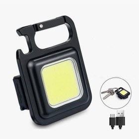 Resim Petinka El Feneri Güçlü Mıknatıslı 3 Farklı Led Modlu Mini Boy Asılabilen Led Kamp Aydınlatması Siyah 