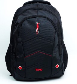 Resim toxo Unisex Laptop Bölmeli&ortopedik &ortaokul &lise Ve Seyahat Kalın Kumaş Sırt Okul Çantası&backpack 