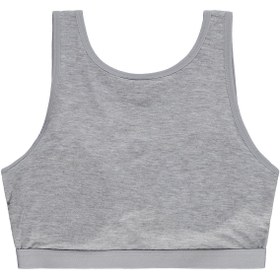 Resim Civil Girls Basic Pedli Geniş Askı 10-12 Yaş Kız Çocuk Büstiyer - Gri - Gri / 10-11 Yaş 