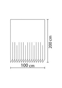 Resim Banyo Perdesi 1x100x200 Tek Kanat Duş Perdesi Halka Hediyeli Duşakabin Perdesi 6811 Pembe 