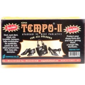 Resim Tempo Ayakkabı ve Deri Parlatıcı Sünger 5 Adet 