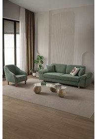 Resim Armada 3+1 Koltuk Takımı Yeşil Yeşil 