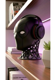 Resim Sincara Home Deadpool Kulaklık Standı Siyah 