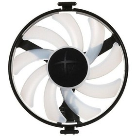 Resim Xfx Gpu Soğutucu Görüntü Kartı Fanı Vga Kartları Xfx Rx470 Rx480 İçin Üfleyici Soğutucu, Gpu Soğutucu Fan, Görüntü Kartı Soğutma Fanı, Mavi Işık 