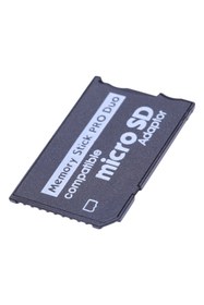 Resim POPKONSOL Memory Stick Pro Duo Kart Okuyucu PSP ile Uyumlu MS Pro Duo Kartı Adaptörü 