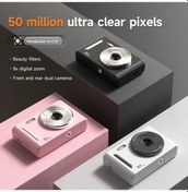 Resim Oldfriend Pembe M26 Ccd Dijital Fotoğraf Makinesi Ve Yazıcı, Taşınabilir, Hafif 