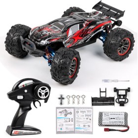 Resim toystower Rc Araba Yüksek Hızlı 1/10 2.4ghz Araba Yarışı 70km/h 4wd Metal Yedek Batarya 