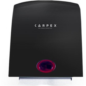 Resim Carpex Sensörlü Kağıt Havlu Makinesi - Havlu Dispenseri-Siyah 
