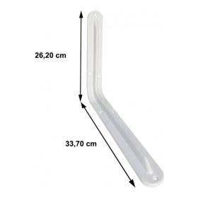 Resim Belle Fusion Mey Ithalat® Raf Altı 12X14 mm Beyaz 