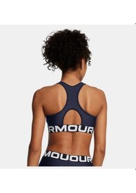 Resim Under Armour Ua Hg Authentics Mid Branded Kadın Spor Sütyeni-30465 Lacivert 