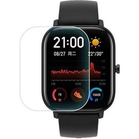 Resim Amazfit A1909 Ön Darbe Emici Ekran Koruyucu Nano Cam (4 Adet) 
