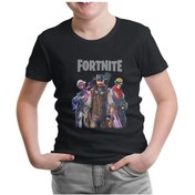 Resim Fortnite - Weapons Siyah Çocuk Tshirt 