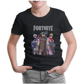 Resim Fortnite - Weapons Siyah Çocuk Tshirt 