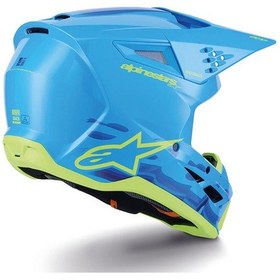 Resim Alpinestars SM3 Force Off-Road Motosiklet Kaskı Mavi 