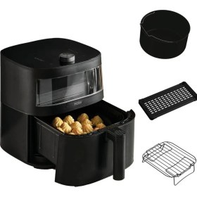 Resim Haier HAF5TWA3 011 2000 W 7 LT Kapasite 9 Foksiyonlu Pişirme Tepsisi & Izgara Airfryer Fritöz 