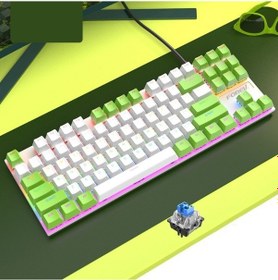 Resim Forev FV-301 Mavi Switch Mekanik Oyuncu Klavye 
