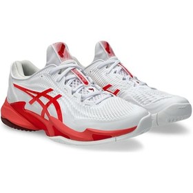 Resim Asıcs Court Ff 3 Novak Erkek Beyaz Tenis Ayakkabısı 1041a522-966 Beyaz 