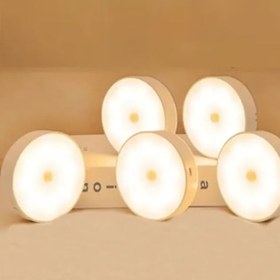 Resim Harekete Duyarlı Sensörlü Sarjlı Mıknatıslı Gün Işık Led Mutfak, Banyo, Yatak Odası Led Işık (6) 