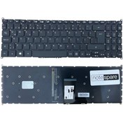 Resim Notespare Acer ile Uyumlu Extensa 15 EX215-51K-59KM NX.EFPEY.002 Işıklı Klavye Siyah TR 