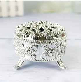 Resim Willowhaven 12 Adet Gümüş Plastik Nikah Şekeri Kutusu, Düğün Doğum Günü Parti Dekorasyon Saklama Kutusu 