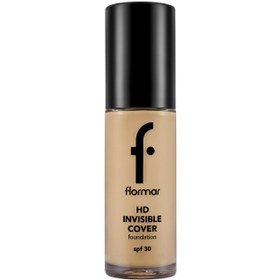 Resim Flormar Invisible Cover Foundation - Fondöten No:80 Beige 30ml 