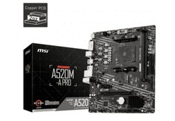 Resim Msi A520M-A PRO AMD A520 Soket AM4 DDR4 4600(OC)MHz mATX Gaming Anakart Msi A520M-A PRO AMD A520 Soket AM4 DDR4 4600(OC)MHz mATX Gaming Anakart