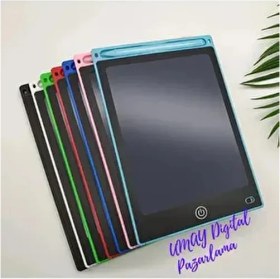 Resim Yakut 8,5 İnç Writing Silinebilen LCD Grafik Dijital Kalemli Çizim Tableti (Siyah) 