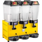 Resim Remta Üçlü Limonata Şerbet Soğutucu 20+20+20 Lt - Sarı Renk - St16 