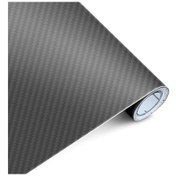Resim Gri-30x127cm-3d Renkli Karbon Fiber Etiket Rulo Streç Film Araba Motosiklet Evrensel Dıy Styling Vinil Çıkartması 30cmx 