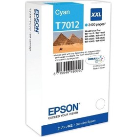 Resim Epson T7012xxl C13t70124010 Mavi Kartuş-9021101948399 