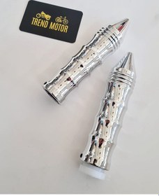 Resim Sivri Elcik Nikel Takım - Motosiklet Cg Çita Modifiye 