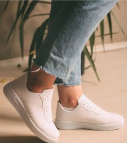 Resim Topçuoğlu Kundura Günlük Ortepedik Hafif Spor Air Unisex Sneaker Beyaz Spor Ayakkabı 