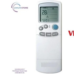 Resim Vestel-Samsung Uyumlu -alaska-general Electric Klima Kumandası 