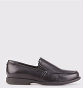 Resim Hakiki Deri Siyah Erkek Günlük Ayakkabı-Siyah (521650987) Siyah 