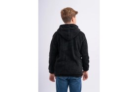 Resim Sweet's Collection Unisex Kız Erkek Genç Çocuk Welsoft Peluş Cepli Ceket 