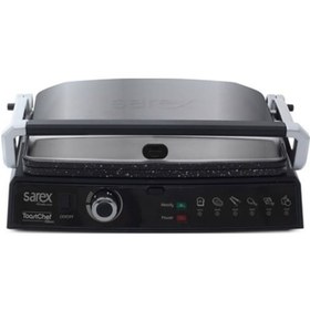 Resim Sarex SR-3411 Toastchef 2000 W Izgara ve Tost Makinesi 