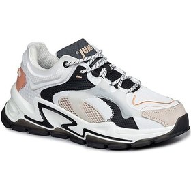 Resim Jump 29096 Kadın Sneaker Günlük Spor Ayakkabı Siyah / Bej Siyah - Bej 