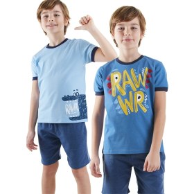 Resim Rawr Erkek Çocuk 2'li Paket T-shirt 
