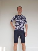 Resim Beats&Watts Camo Kısa Kollu Bisiklet Forması 