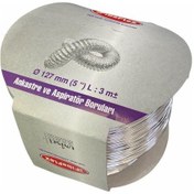 Resim Aspilatör Borusu Telli 127 Mm 3 Metre 484723867 