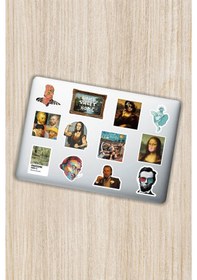 Resim Art Sanat Tasarımlı Laptop Notebook Tablet Telefon Sticker Set 009 