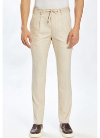 Resim Ecer Liffey Pleated Kargo Pantolon-bej Bej 