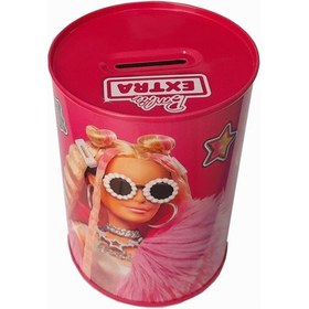 Resim Barbie Metal Kumbara Orta Boy Orjinal Lisanslı 1 Adet Barbi Kumbara Teneke Sweet 