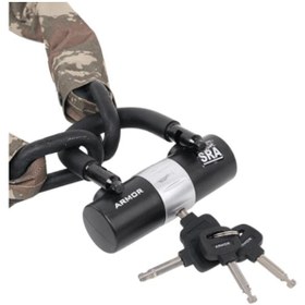 Resim Armor Militiary Serisi Çelik Zincir Kilit (12mm*1.8mt) 