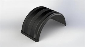 Resim Çift Lastik Dorse Çamurluğu 