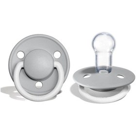 Resim Bibs De Lux Silikon Emzik 0-36 Ay Cloud Night Çok Renkli 